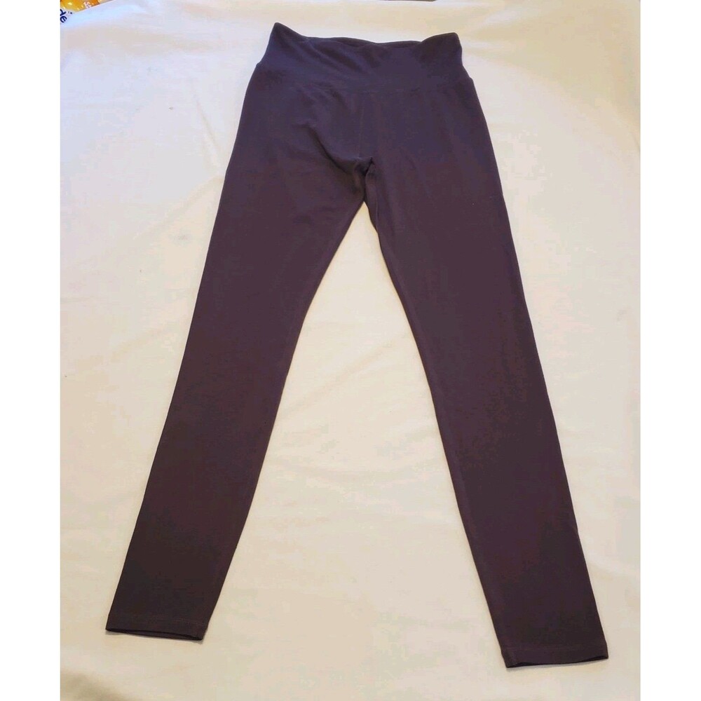 Ridge Merino Wool Blend Leggings Womens XL Purple Rum Raisin Baselayer Hiking
